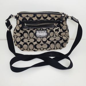 Coach Daisey Poppy Signature crossbody bag